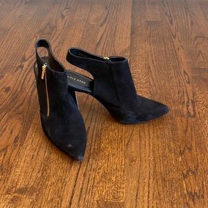 Cole Haan open back booties
